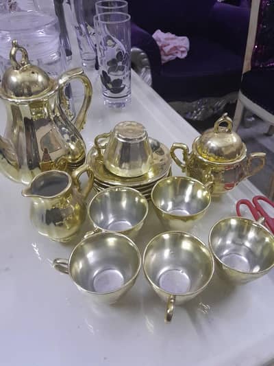 Golden Tea Set