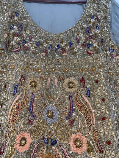 Heavy Bridal Gharara with matching Prince Coat- worn Once