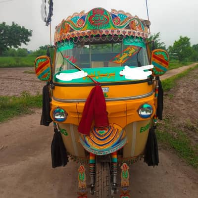 TEZ RAFTAR RICKSHAW WITH GAS KIT INSTALL
