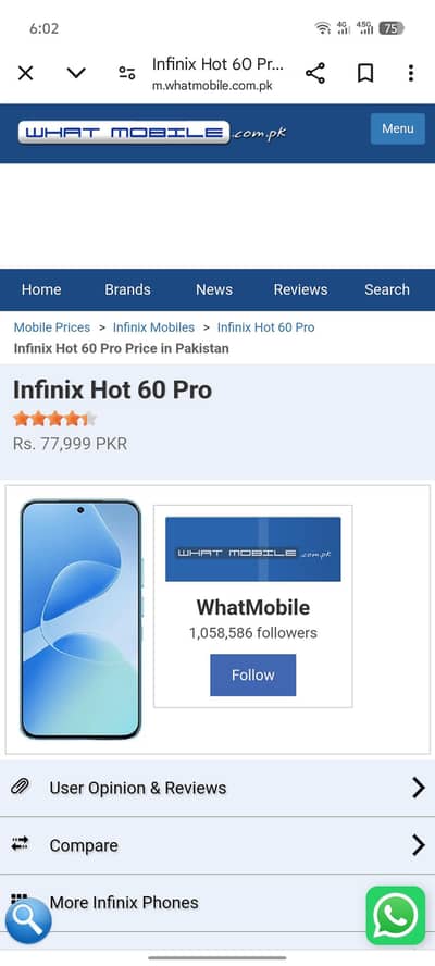 Infinix Hot 60 Pro
