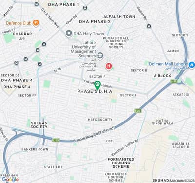 1 Kanal Portion Available For Rent In DHA Phase 5 Lahore