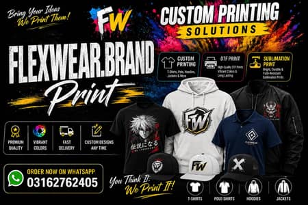 printing, embroidery customes design