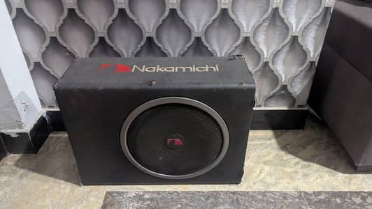 Nakamichi subwoofer.