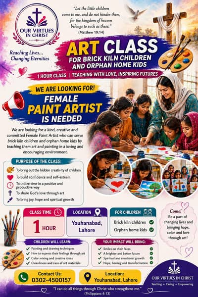 Female Painting artist