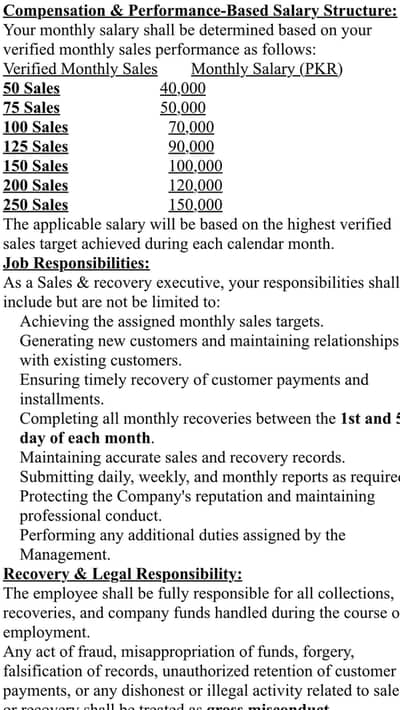Need Female staff for markteing