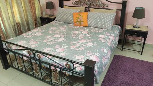Iron rode Double bed