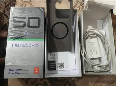 Infinix Note 50 Pro 12+ 12gb ram 256gb official pta
