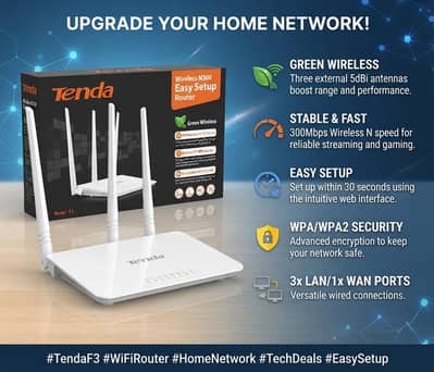 Tenda F3
