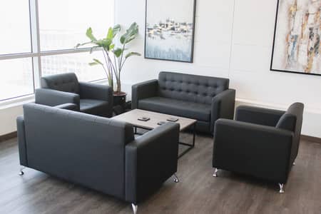 Sofa Set /Office Sofa/Leather sofa/Elegant furniture/6 Seater Sofa Se