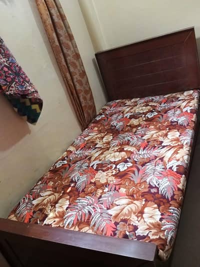 Wooden Single Bed