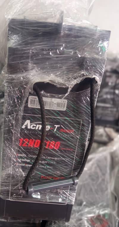 Dry Battery 12V 180AHM / Import battery / Fresh stock Narada Battery