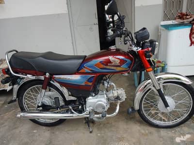 HONDA CD 70 25 MODEL