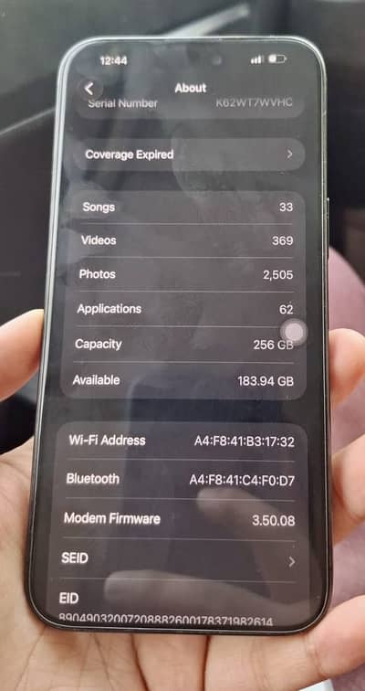 Apple iPhone 15 Pro Max 256GB 88% BH | Non-Pta