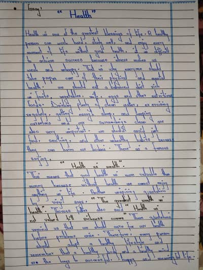 Assignment writing