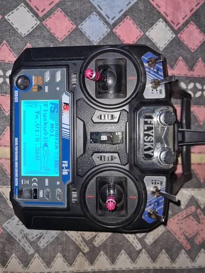 FlySky FS-i6 6CH Transmitter + FS-iA6 Receiver – For Sale