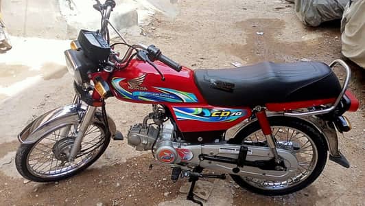 Honda CD 70 2024 modal