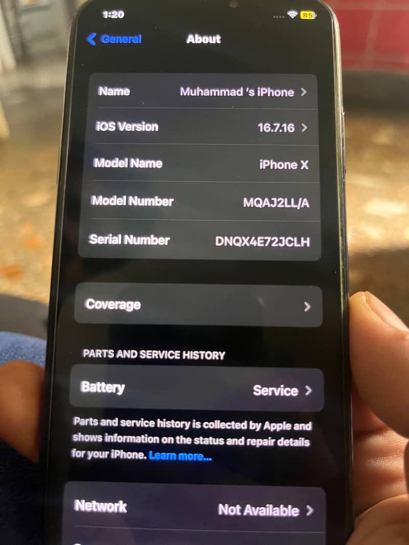Apple iPhone X 5