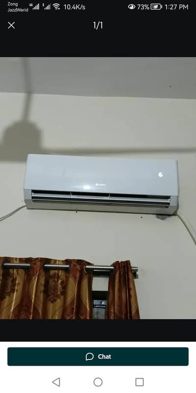 Gree 1 ton Dc inverter Ac like new