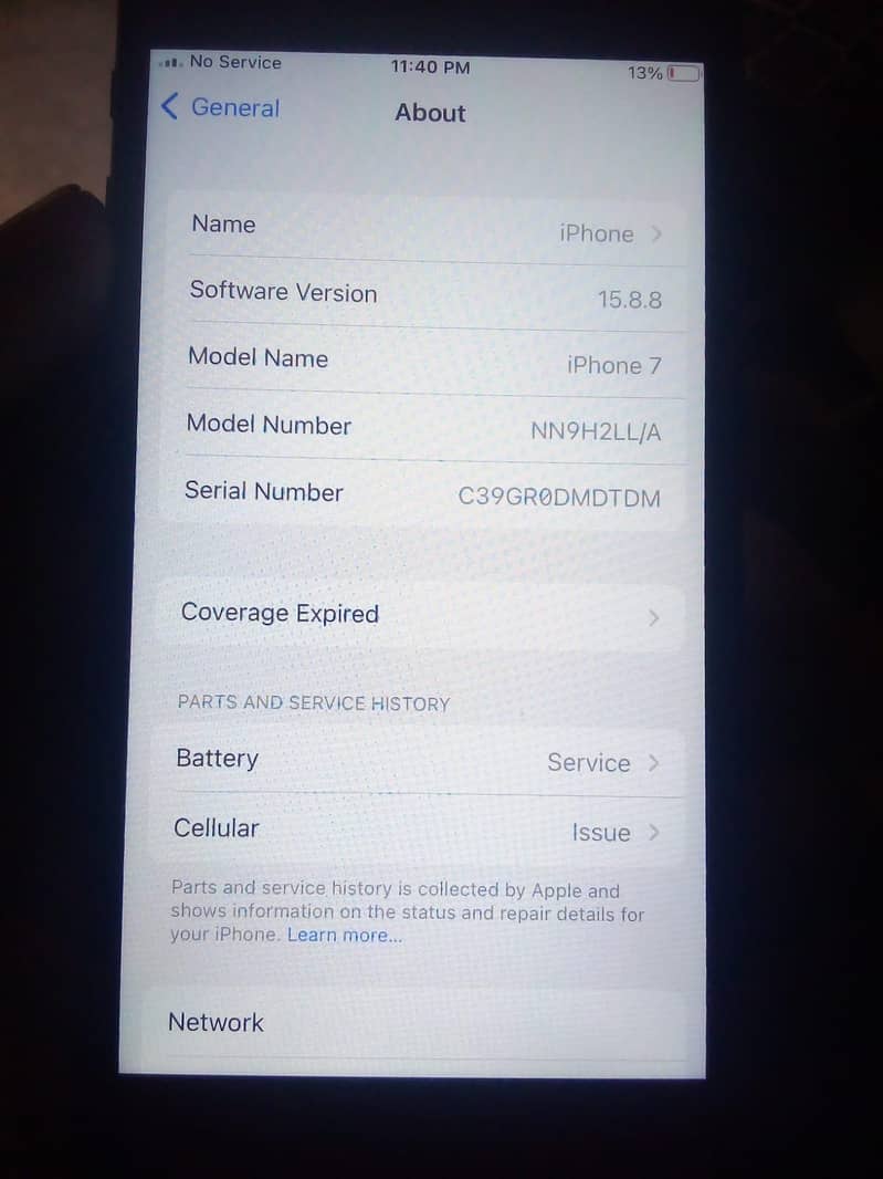 Apple iPhone 7 0