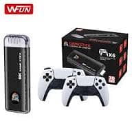 X6 Game Stick 8K Console 64GB with Dual 2.4G Wireless Controllers