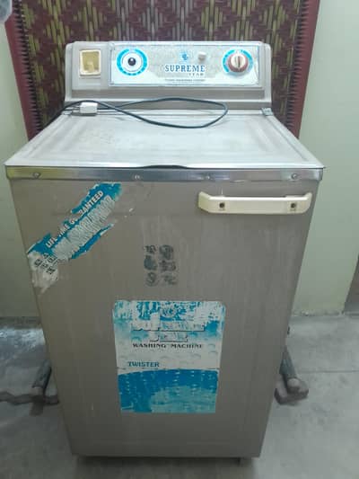 Supreme Star Metal Body Washing Machine – Good Working Condition