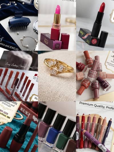 ALSAF GLAM cosmetics and JEWELRY