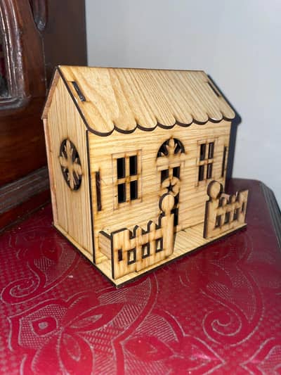 Wood decoration house New
