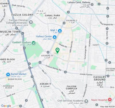 400 square feet shop for rent librty market good location