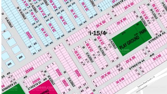 35*60 Possession Plot Available For Sale In CDA Sector I-14/4 Islamabad Prime Location Price Only 1.85 Crore