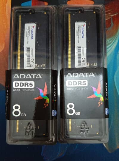 ADATA DDR5 4800MHz 16GB (2x8GB) Desktop RAM Kit