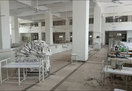 2 kanal double story factory for rent