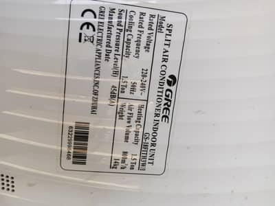 Gree ac 1.5 ton T3 wifi