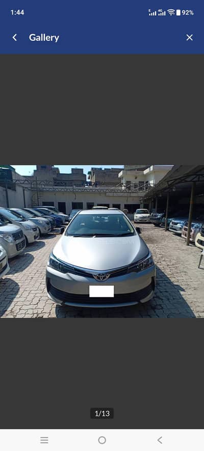 Toyota Corolla Altis 2017 New Shape