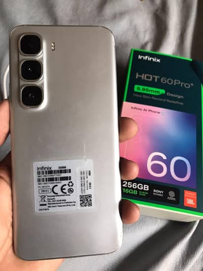 Infinix Hot 60 pro plus brand new 3 month used