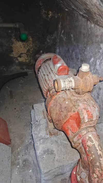 Double Impeller Motor Water Pump – Running Condition