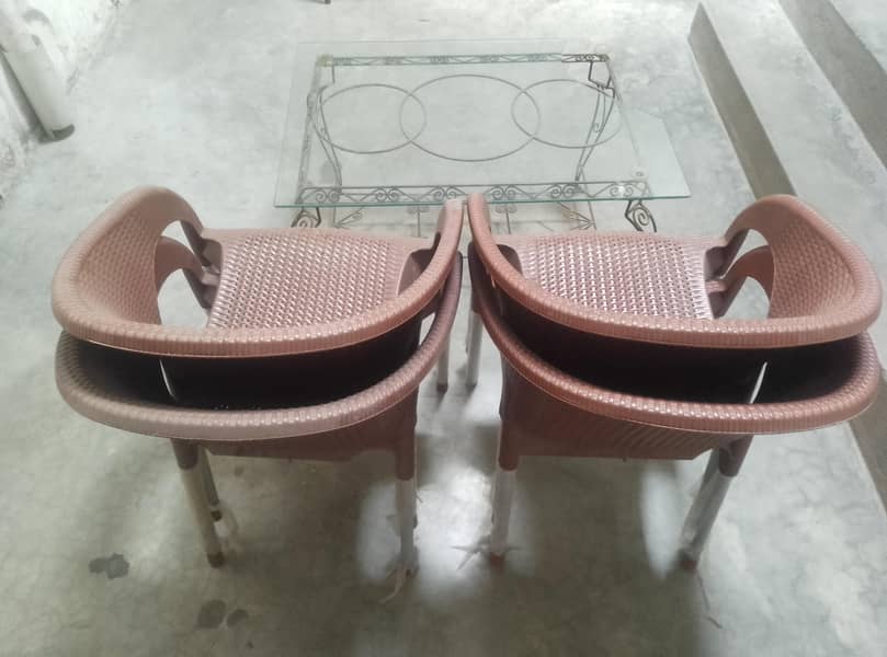 Chair's and table 1