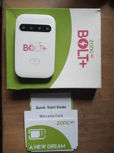 Zong 4g Bolt+ Device