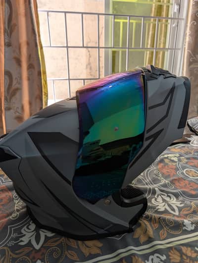 2 almost new helmets for sale