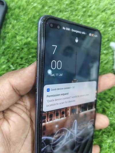 OPPO F17 Pro 10/ 9  8/128. with box and adopter