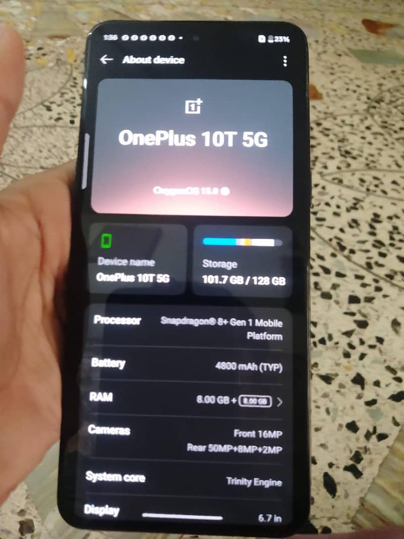One Plus 10T 5