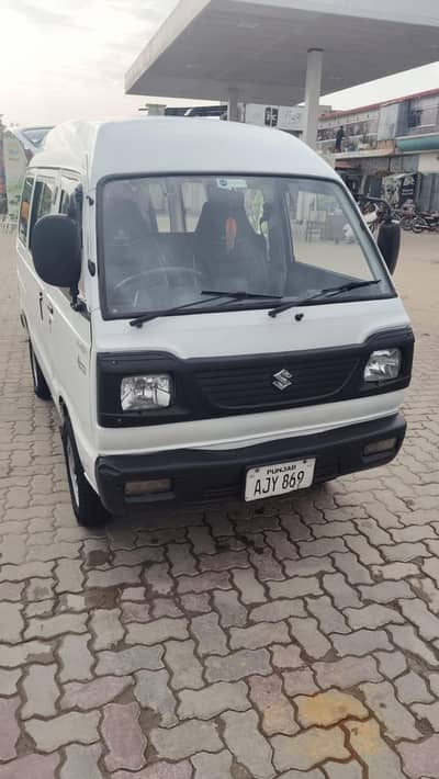 White Suzuki Bolan 2022 Model
