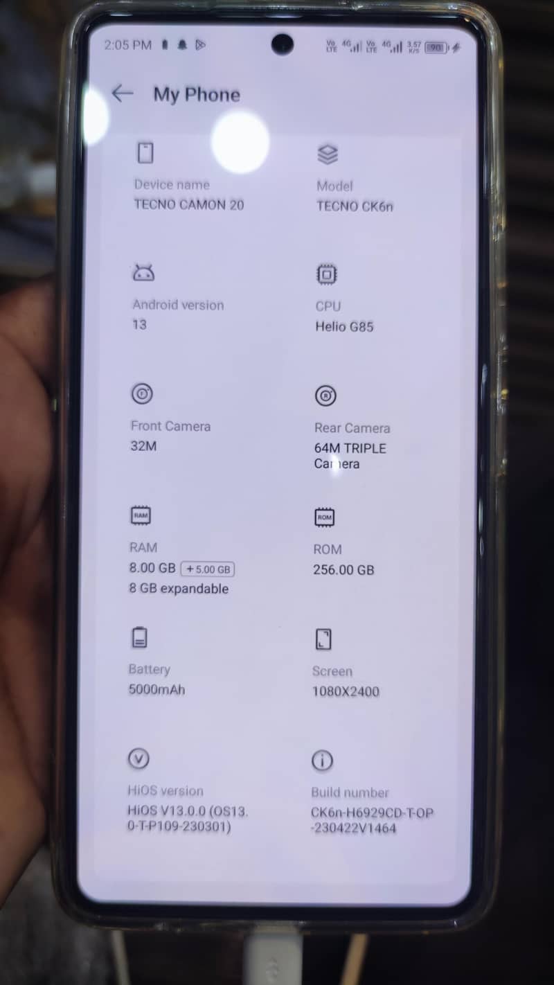 Tecno CAMON 20 3