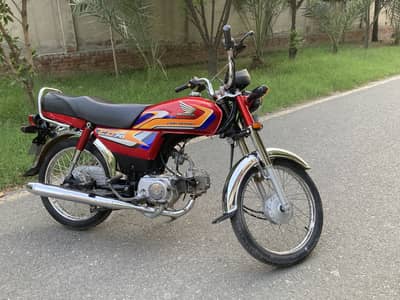 Honda Cd70 2025 model 8100km drive