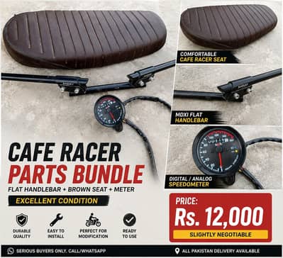 Cafe Racer Bike Parts Bundle MDXICafe Racer Bike Parts Bundle