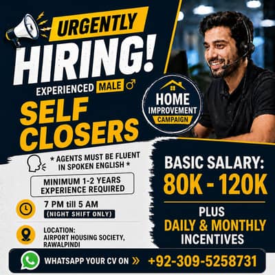 Customer Sales Representative (Self Closers)