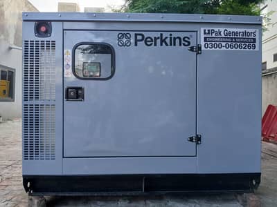 30 KVA Perkins Used Diesel Generator | 1 Year Warranty