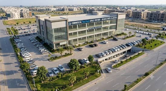 COMMERCIAL Two Floors SPACE FOR RENT GULBERG GREEN, ISLAMABAD ESTATE TUNE Vision to Excellence Total:27000-SQF Rent:160/SQF Premium Corporate Opportunity on Main Expressway