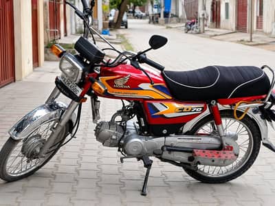 Honda CD 70 neat and clean 2025
