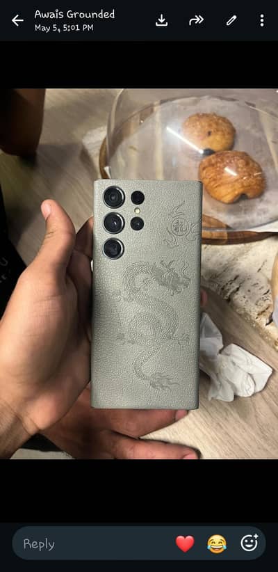 Samsung Mobile S23 Ultra screen damage