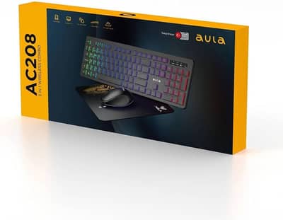 Aula Ac-208 keyboard | wireless keyboard | 3 in 1 gaming keyboard